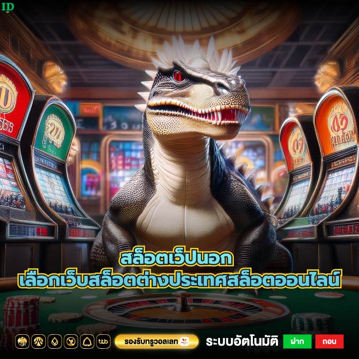 สล็อตเว็ปนอก เลือกเว็บสล็อตต่างประเทศสล็อตออนไลน์